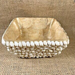 Zodax Capiz 5.5" Serving Bowl NCX-1907 Summer Beach Ocean Decor